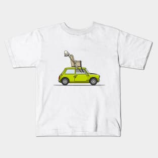 Mr Bean's Mini - Extra Bits Kids T-Shirt